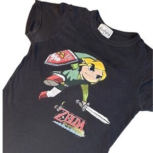 Vintage 00s Changes The Legend of Zelda Wind Waker Shirt Womens M Nintendo Promo